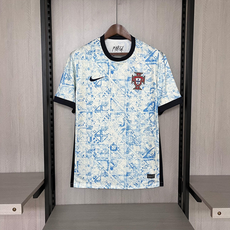 Camisa Portugal Away 24/25 Torcedor Masculino - Azul claro