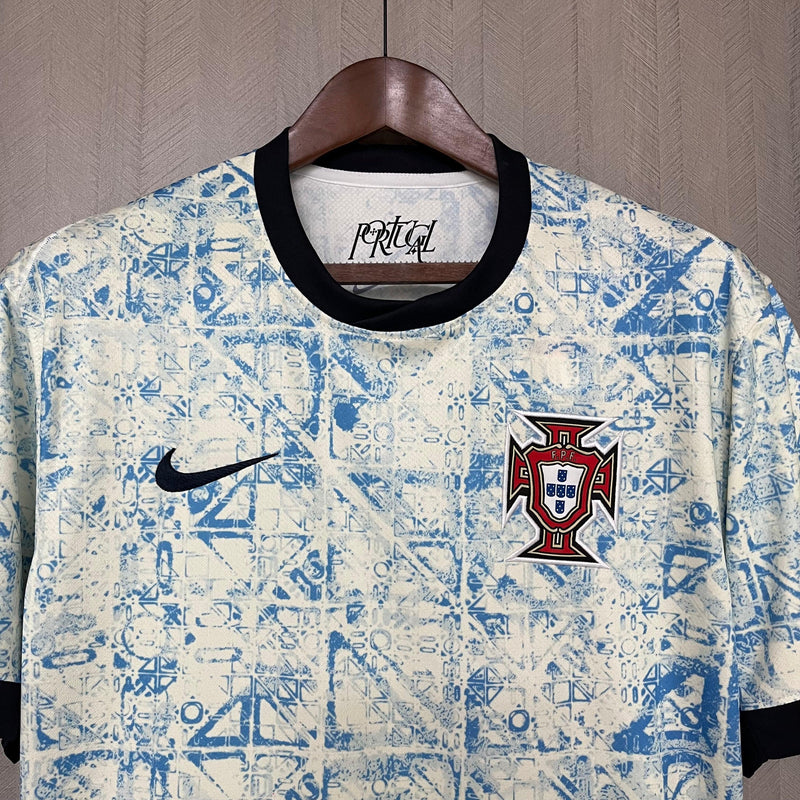 Camisa Portugal Away 24/25 Torcedor Masculino - Azul claro