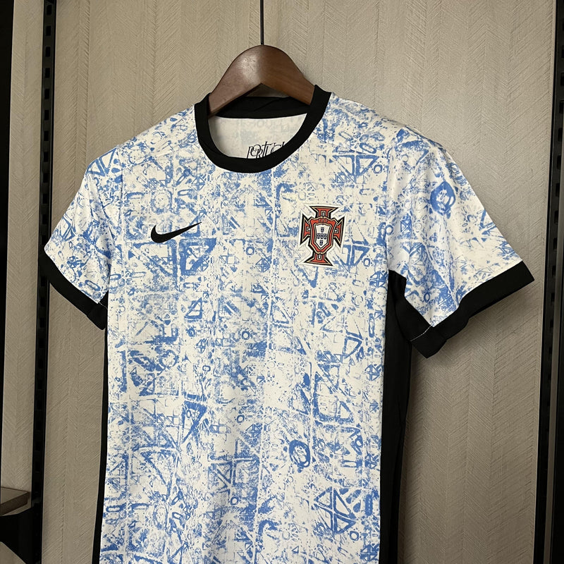 Kit Infantil Portugal Away 24/25 - Azul claro