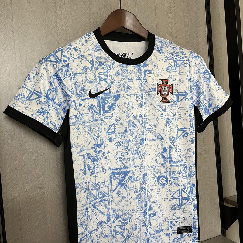 Kit Infantil Portugal Away 24/25 - Azul claro