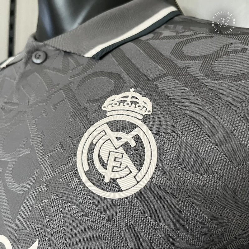 Camisa Real Madrid Third 24/25 Jogador - Cinza