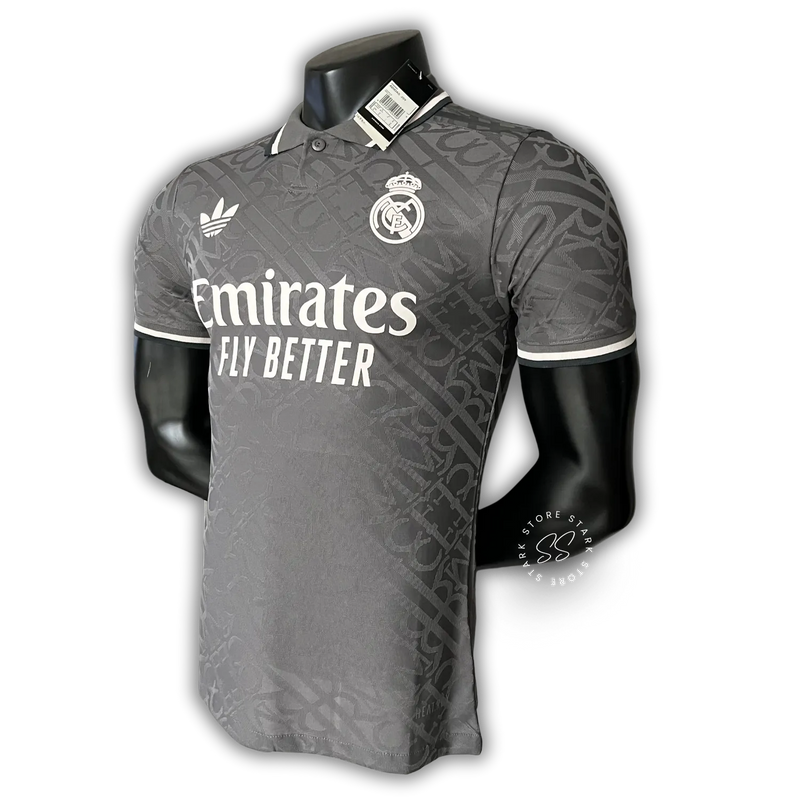 Camisa Real Madrid Third 24/25 Jogador - Cinza