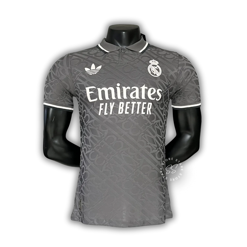 Camisa Real Madrid Third 24/25 Jogador - Cinza