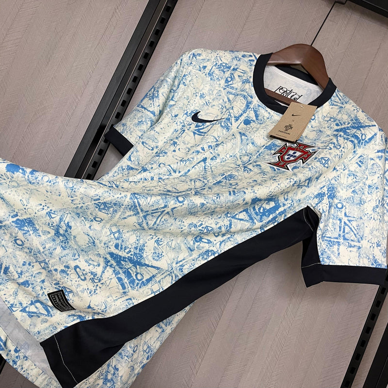 Camisa Portugal Away 24/25 Torcedor Masculino - Azul claro
