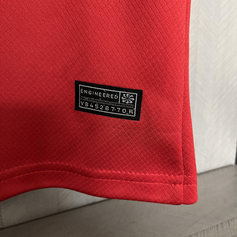 Kit Infantil Portugal Home 24/25 - Vermelho