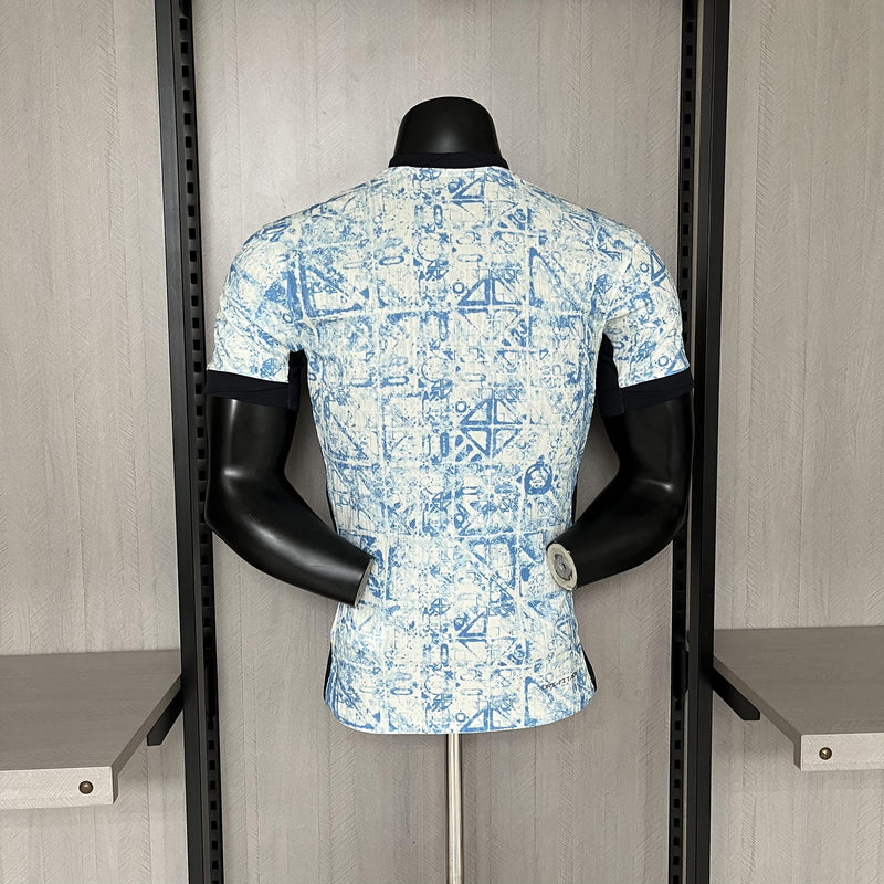 Camisa Portugal Away 24/25 Versão Jogador - Azul claro