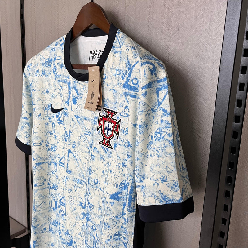 Camisa Portugal Away 24/25 Torcedor Masculino - Azul claro