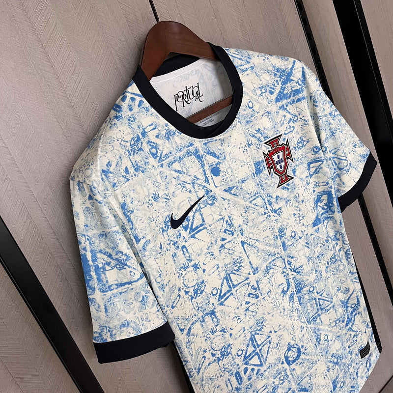 Camisa Portugal Away 24/25 Torcedor Masculino - Azul claro