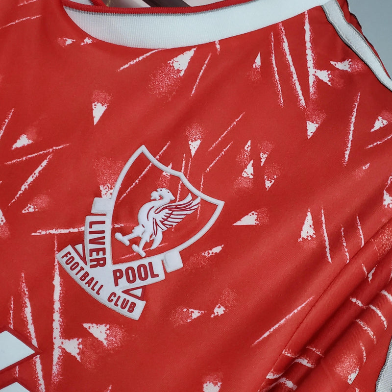Camisa Liverpool Titular 89/91 - Versão Retro - STARK STORE - Artigos Esportivos