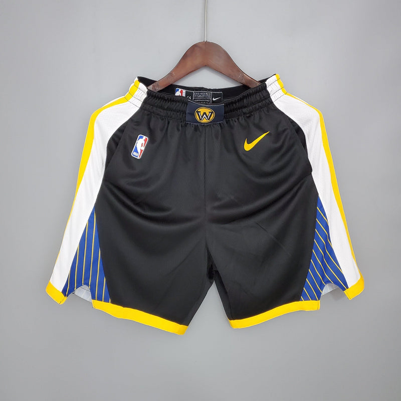 Shorts Warriors black NBA - STARK STORE - Artigos Esportivos
