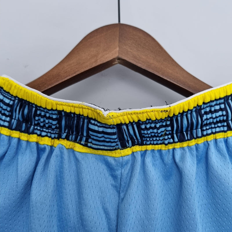 Shorts 75th Anniversary Memphis Grizzlies Jordan Edition Blue Shorts NBA - STARK STORE - Artigos Esportivos