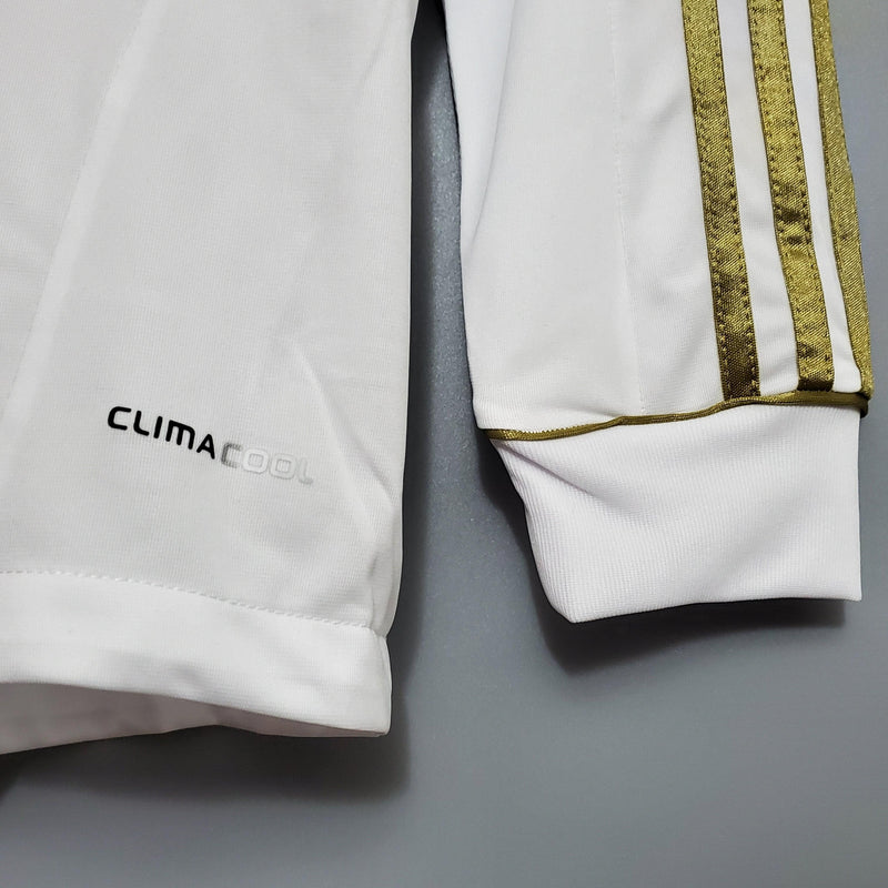 Camisa Real Madrid Titular 11/12 - Versão Retro Manga Comprida - STARK STORE - Artigos Esportivos