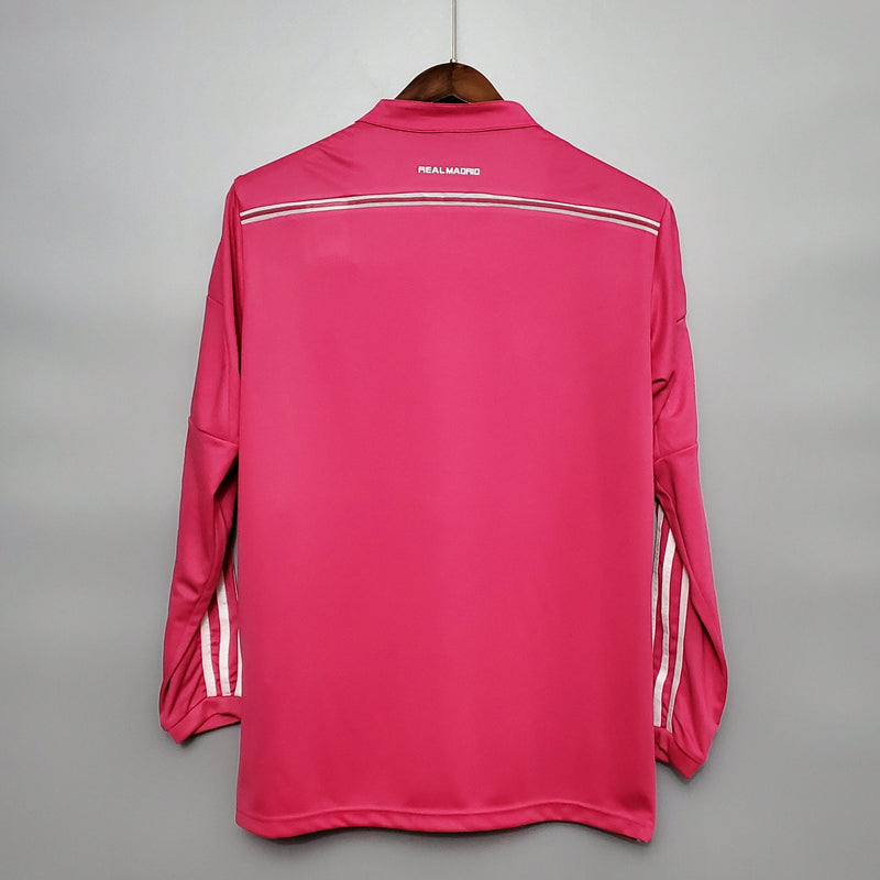 Camisa Real Madrid Reserva 14/15 - Versão Retro Manga Comprida - STARK STORE - Artigos Esportivos