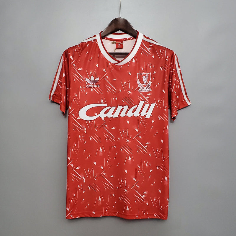 Camisa Liverpool Titular 89/91 - Versão Retro - STARK STORE - Artigos Esportivos