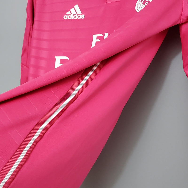 Camisa Real Madrid Reserva 14/15 - Versão Retro Manga Comprida - STARK STORE - Artigos Esportivos