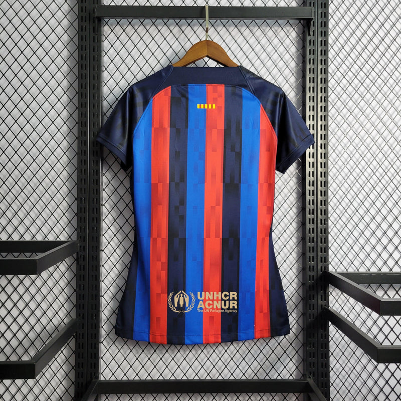 Camisa Barcelona Titular 22/23 - Versão Feminina - STARK STORE - Artigos Esportivos