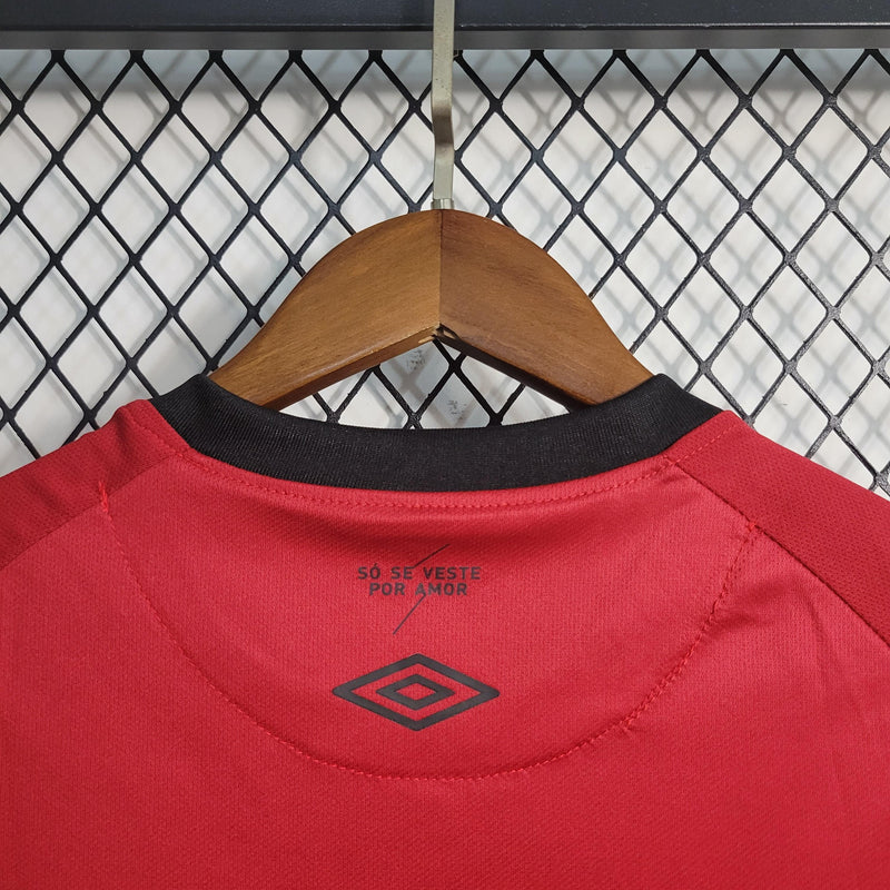 Kit Infantil Athletico Paranaense Titular 23/24 - STARK STORE - Artigos Esportivos