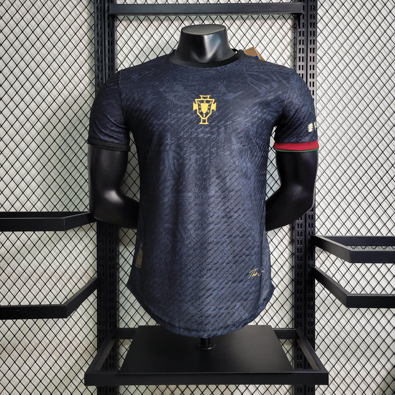 Camisa Portugal Edição Especial GOAT CR7 2023/24 - Versão Jogador
