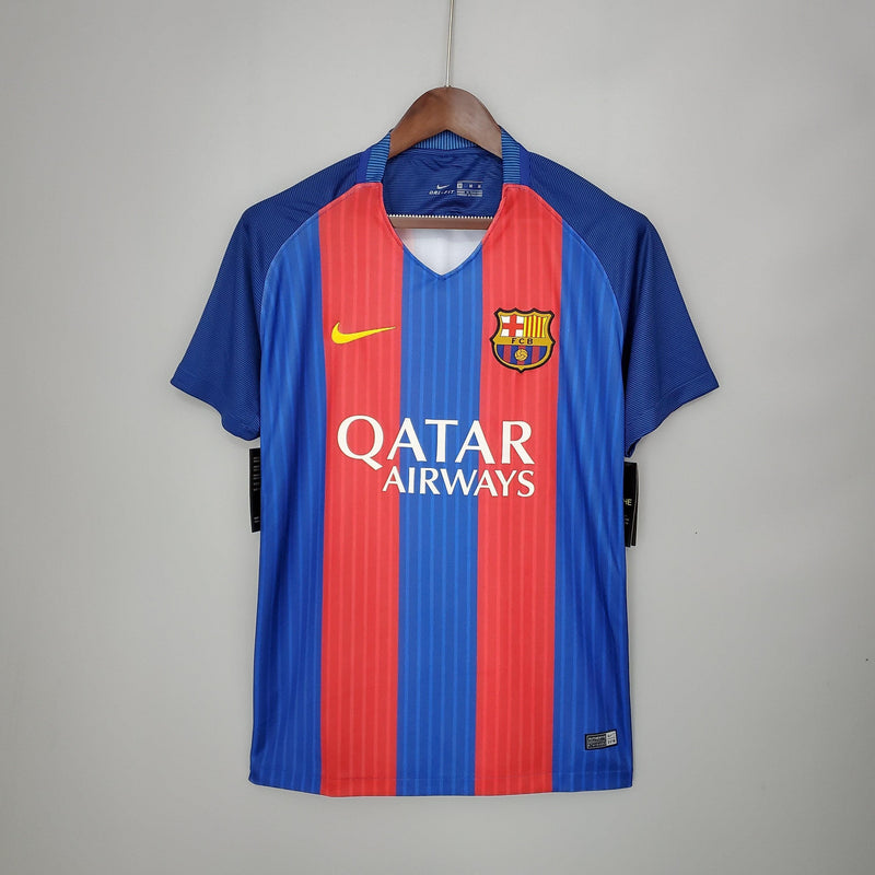 Camisa Barcelona Titular 16/17 - Versão Retro - STARK STORE - Artigos Esportivos