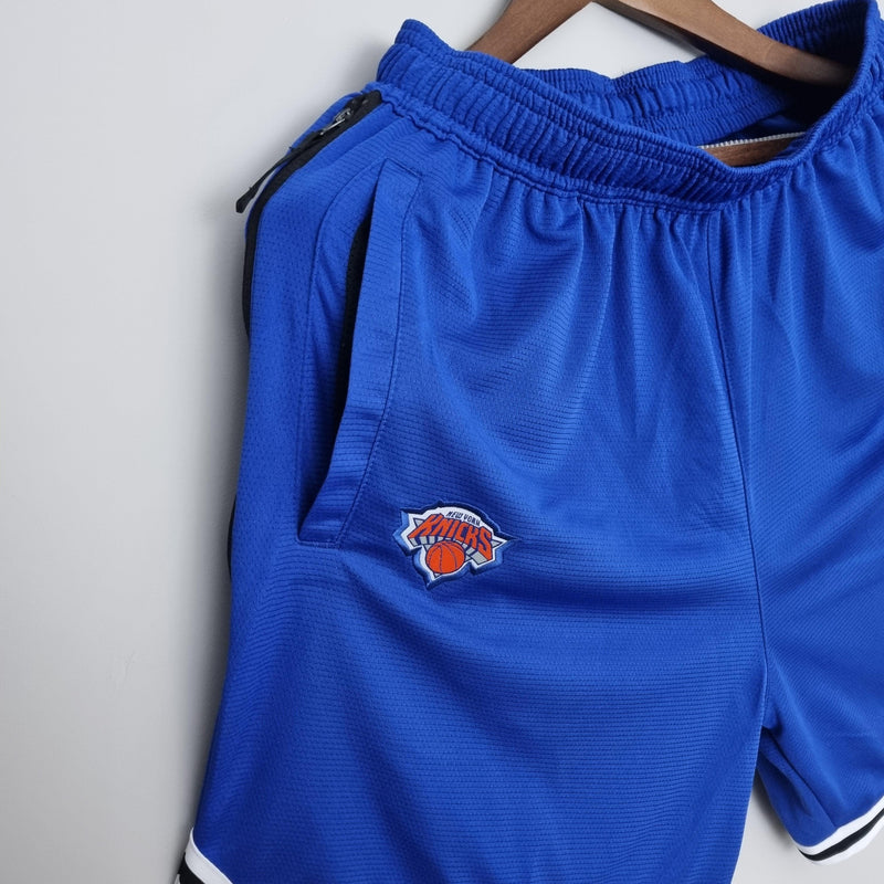 Shorts New York Knicks Blue NBA - STARK STORE - Artigos Esportivos