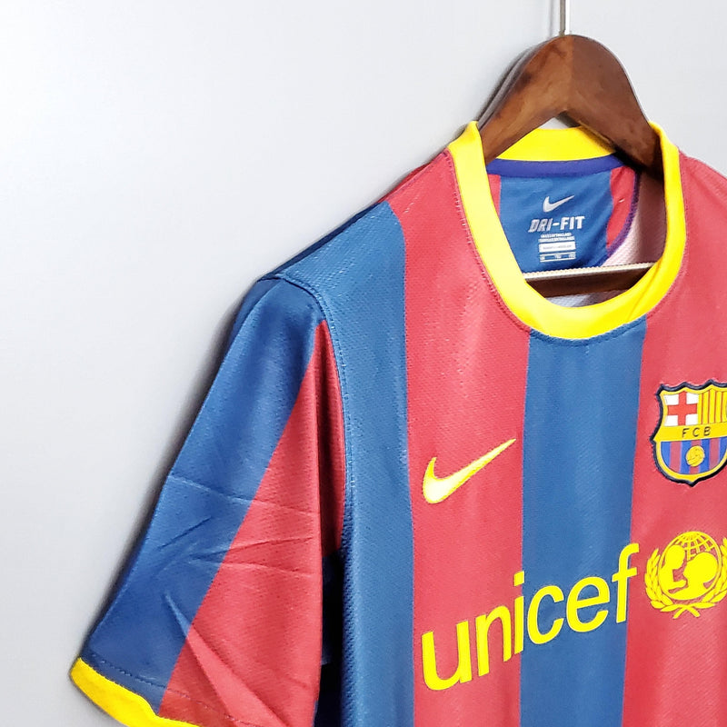 Camisa Barcelona Titular 10/11 - Versão Retro - STARK STORE - Artigos Esportivos