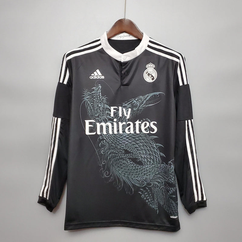 Camisa Real Madrid III 14/15 - Versão Retro Manga Comprida - STARK STORE - Artigos Esportivos