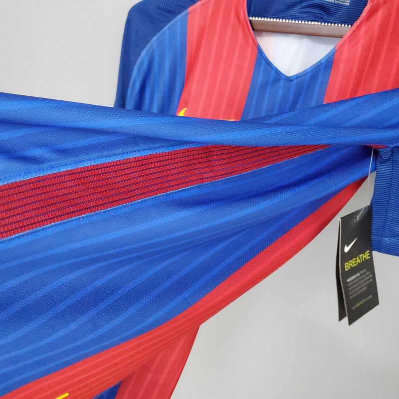 Camisa Barcelona Titular 16/17 - Versão Retro - STARK STORE - Artigos Esportivos