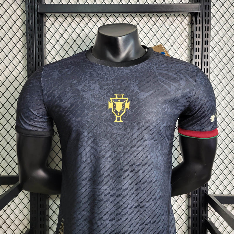 Camisa Portugal Edição Especial GOAT CR7 2023/24 - Versão Jogador