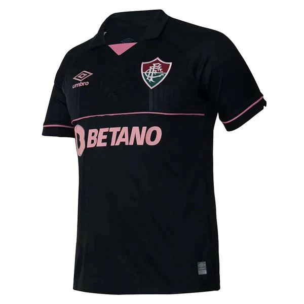 Camisa Fluminense Goleiro - 2023/24 Preto/Rosa