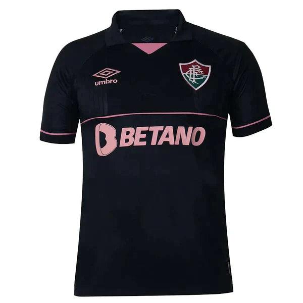 Camisa Fluminense Goleiro - 2023/24 Preto/Rosa
