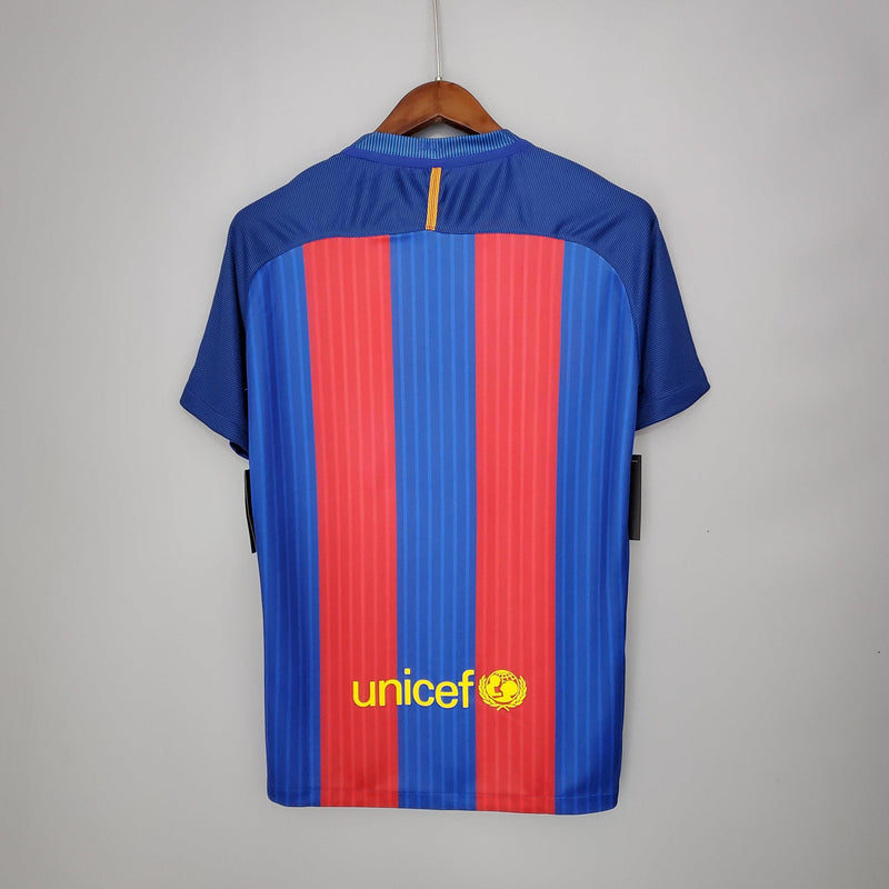 Camisa Barcelona Titular 16/17 - Versão Retro - STARK STORE - Artigos Esportivos