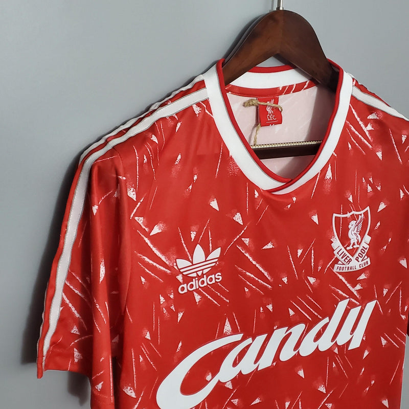 Camisa Liverpool Titular 89/91 - Versão Retro - STARK STORE - Artigos Esportivos